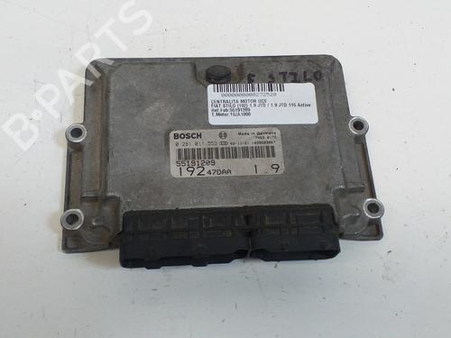 Used Engine control unit (ECU) FIAT STILO (192_) 1.9 JTD (192_XE1A) (115 hp) 9360074