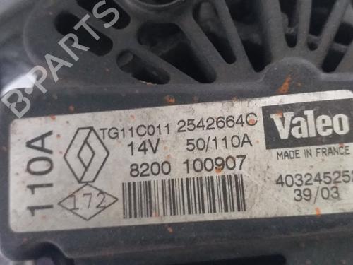 Alternator RENAULT MEGANE II (BM0/1_, CM0/1_) 1.4 16V (BM0B, CM0B) | BP9671850M7 