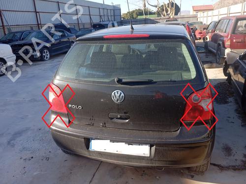Used Tailgate VW POLO (9N_, 9A_) 1.4 TDI (75 hp) 23118926