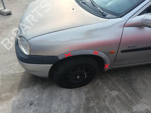 Used Left front fenders Left front fenders OPEL CORSA B (S93) 1.2 i 16V (F08, F68, M68) (65 hp) 34245189 34245189