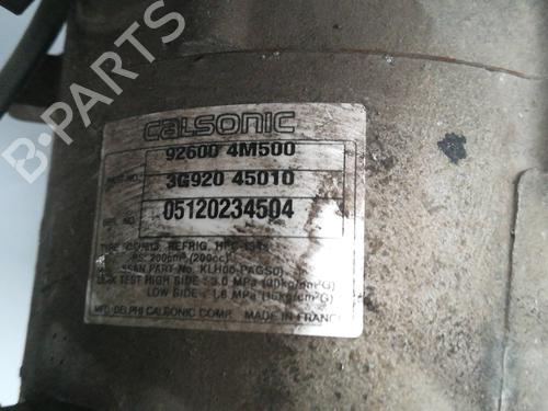 AC compressor NISSAN ALMERA II (N16) 1.8 | BP11366706M34 