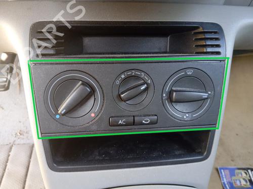 Airco bedieningspaneel VW LUPO I (6X1, 6E1) 1.0 (50 hp) 27261555
