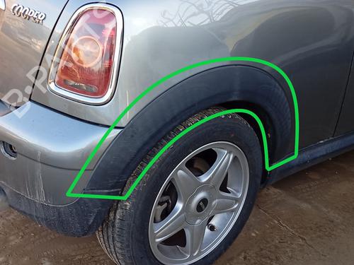 Højre bagtil skærm liste MINI MINI (R56) Cooper (120 hp) 31654439