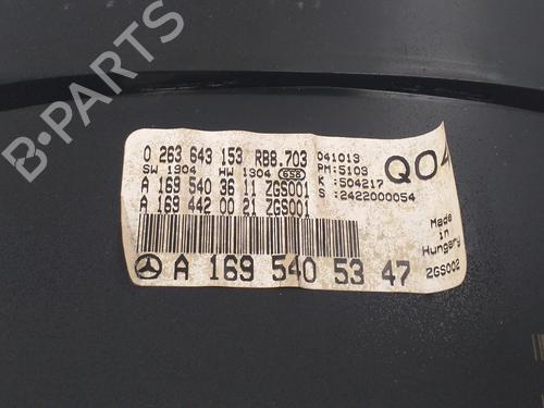Instrument cluster MERCEDES-BENZ A-CLASS (W169)  | BP10925514C47 