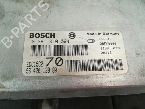 Engine control unit (ECU) PEUGEOT 206 Hatchback (2A/C) 2.0 HDI 90 | BP9352968M57 