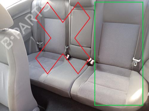 Sæde Bagtil VW POLO (9N_, 9A_) [2001-2014]  20333567