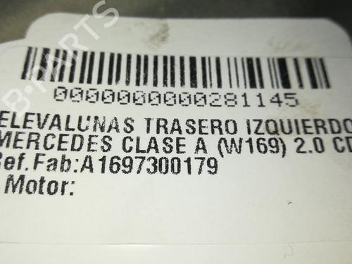 Rear left window mechanism MERCEDES-BENZ A-CLASS (W169) A 180 CDI (169.007, 169.307) | BP9360651C24 