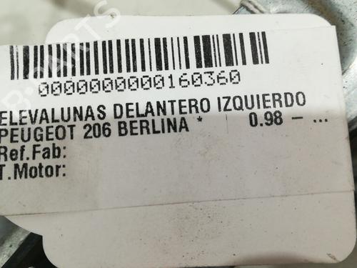Front left window mechanism PEUGEOT 206 Hatchback (2A/C)  | BP9353921C22 
