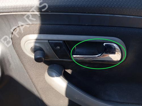 Højre fortil invendig håndtag SEAT IBIZA III (6L1) [2002-2009]  27694053
