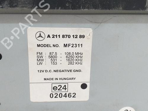 Radio MERCEDES-BENZ E-CLASS (W211) E 320 CDI (211.026) | BP9358270E6 