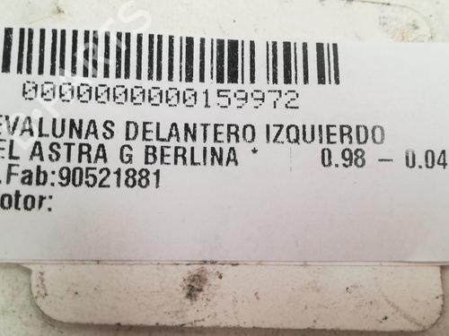 Front left window mechanism OPEL ASTRA G Hatchback (T98)  | BP9353888C22 