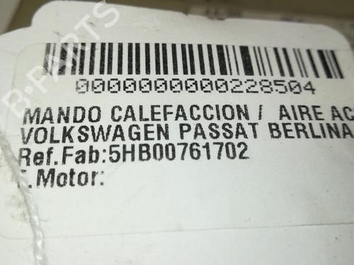 Climate control VW PASSAT B5 (3B2)  | BP9357803I5 
