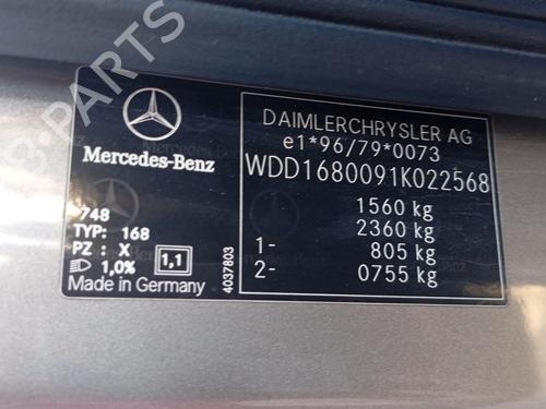 Front left window mechanism MERCEDES-BENZ A-CLASS (W168) A 170 CDI (168.009, 168.109) | BP24404353C22 