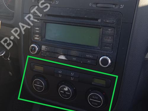 AC Styreenhet / Manøvreringsenhet VW GOLF V (1K1) 1.9 TDI (105 hp) 22598409