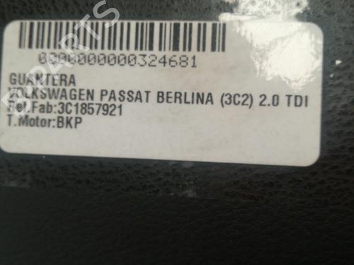 Hanskerom VW PASSAT B6 (3C2) 2.0 TDI | BP13706544C95 