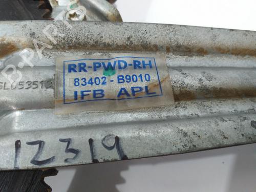 Rear right window mechanism HYUNDAI i10 II (BA, IA) 1.2 | BP16367012C25 