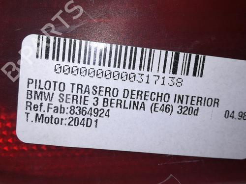 Right tailgate light BMW 3 (E46) 320 d | BP12943373C80 