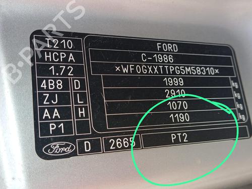 Interior handle FORD TRANSIT CONNECT (P65_, P70_, P80_) 1.8 TDCi | BP22902130I7 