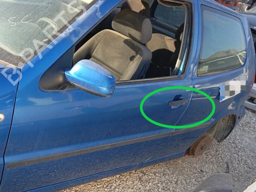Used Front left exterior door handle VW POLO (6N2) [1999-2001]  20210077