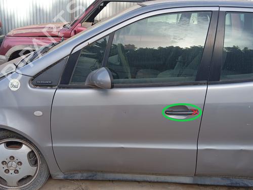 Used Front left exterior door handle MERCEDES-BENZ A-CLASS (W168) A 160 (168.033, 168.133) (102 hp) 24417436