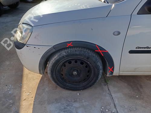 Used Left front fenders OPEL CORSA C (X01) [2000-2009]  31982258