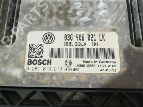 Engine control unit (ECU) SEAT LEON (1M1)  | BP9348522M57 