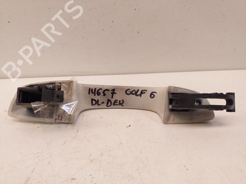 Front right exterior door handle VW GOLF VI (5K1)  | BP24527784C129 