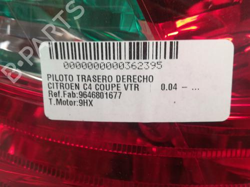 Right taillight CITROËN C4 Coupe (LA_) 1.6 HDi | BP15539560C35 