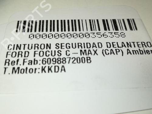 Front left seatbelt FORD FOCUS C-MAX (DM2)  | BP13451343I26 