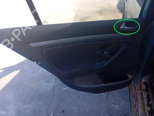 Used Rear left interior door handle VW GOLF V (1K1) [2003-2010]  23433894