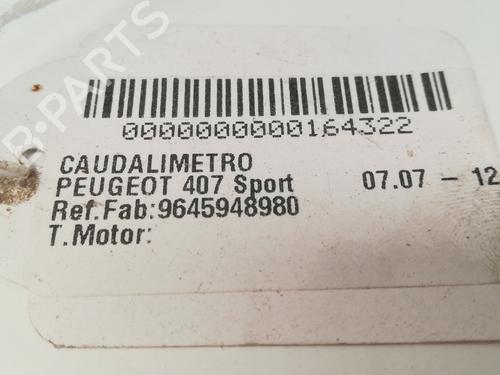 Mass air flow sensor PEUGEOT 407 (6D_) 2.0 HDi 135 (6DRHRH, 6DRHRE, 6DRHRG, 6DRHRJ) | BP9354272M95 