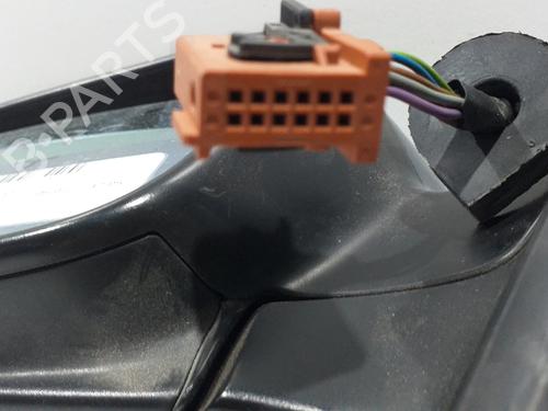 Left mirror PEUGEOT 407 (6D_) 2.2 (6D3FZE, 6D3FZH) | BP9358012C26 