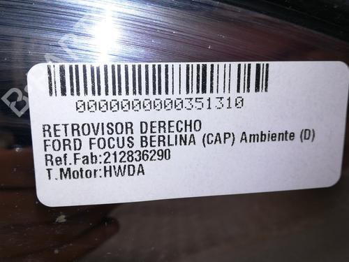 Right mirror FORD FOCUS II (DA_, HCP, DP)  | BP12933669C27 