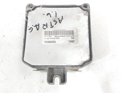 Engine control unit (ECU) OPEL ASTRA G Hatchback (T98)  | BP9349306M57 