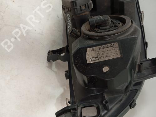 Left headlight OPEL ZAFIRA A MPV (T98) 2.0 DI 16V (F75) | BP15652617C28 