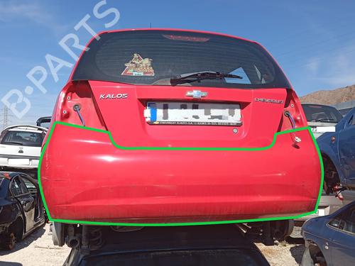 Used Rear bumper CHEVROLET AVEO / KALOS Hatchback (T200) 1.4 16V (94 hp) 23076995