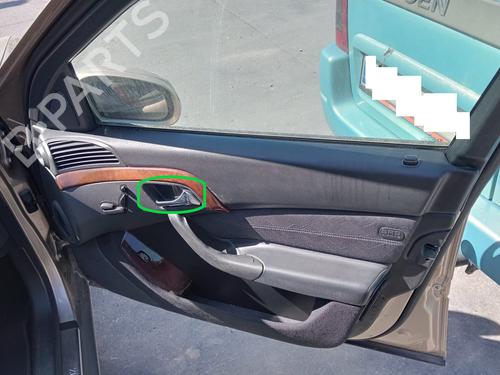 Used Front right interior door handle MERCEDES-BENZ S-CLASS (W220, V220) S 320 CDI (220.026, 220.126) (197 hp) 27702283