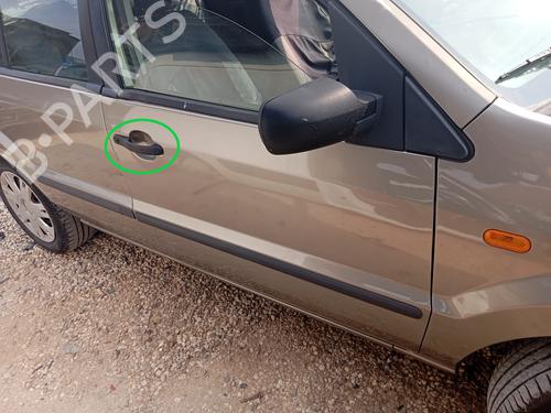 Używane Klamka zewnętrzna drzwi przednich prawych FORD FUSION (JU_) 1.4 TDCi (68 hp) 26588690
