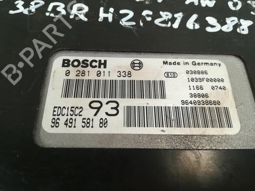 Engine control unit (ECU) PEUGEOT 406 (8B)  | BP9349580M57 