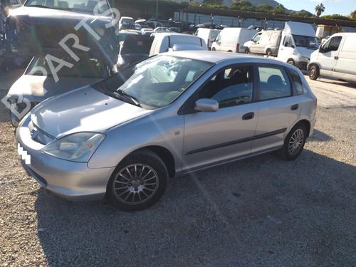 Used Rear left window mechanism HONDA CIVIC VII Hatchback (EU, EP, EV) 1.6 i (EP2, EU8, EU6) (110 hp) 16905360