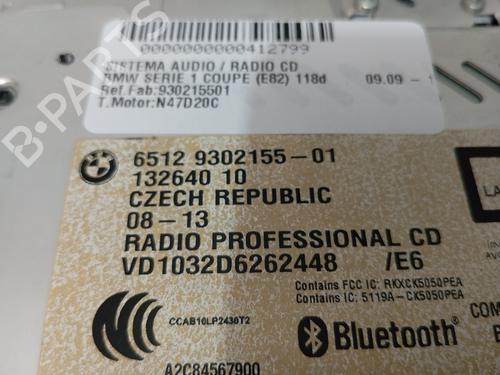 Radio BMW 1 Coupe (E82) 118 d | BP21574982E6 
