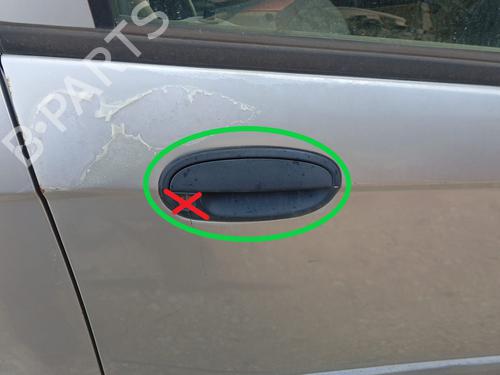 Used Front right exterior door handle CHEVROLET MATIZ (M200, M250) 0.8 (52 hp) 16468945