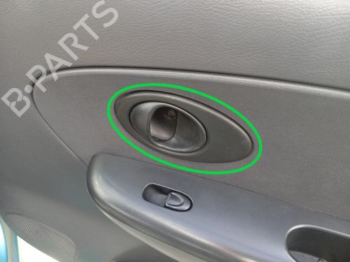 Used Front right interior door handle CHEVROLET MATIZ (M200, M250) 0.8 (52 hp) 22349314