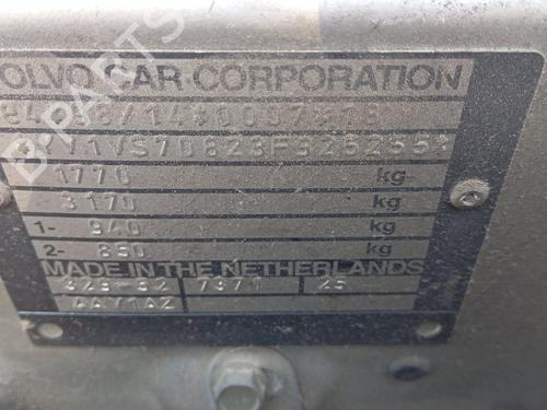 Left front fenders VOLVO S40 I (644) 1.9 DI | BP29953444C41 