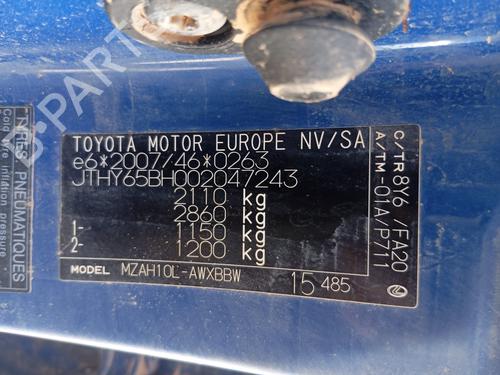 Front left panel LEXUS UX (_AA1_, _AH1_, _MA1_)  | BP26122088C58  - Image 5