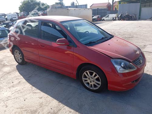 Rudehejsemekanisme Højre foran HONDA CIVIC VII Hatchback (EU, EP, EV) 1.7 CTDi (EP4, EU9) (100 hp) 27235502