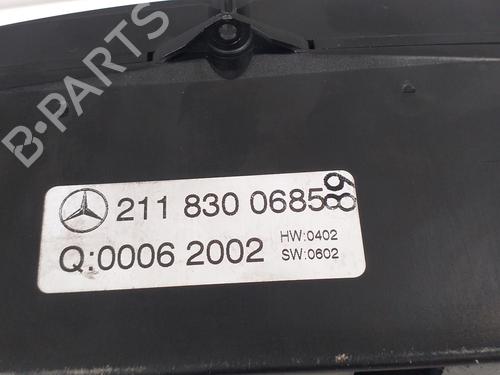 Climate control MERCEDES-BENZ E-CLASS (W211) E 270 CDI (211.016) | BP12295359I5 