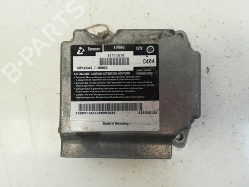 Kollisjonspute styreenhet FIAT STILO (192_) [2001-2010]  9347734