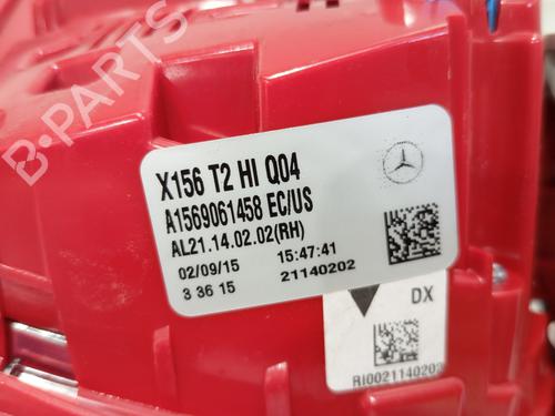Right tailgate light MERCEDES-BENZ GLA-CLASS (X156) GLA 200 CDI / d (156.908) | BP21131770C80 