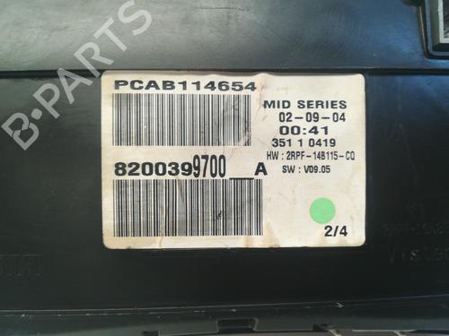 Instrument cluster RENAULT MEGANE II (BM0/1_, CM0/1_)  | BP9348097C47 